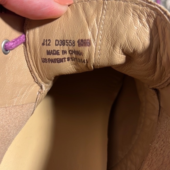 Cole Haan - Air Britt Chukka Ankle Bootie Wedge Tan Casual Heel Western Sz 10.5 - Picture 6 of 11